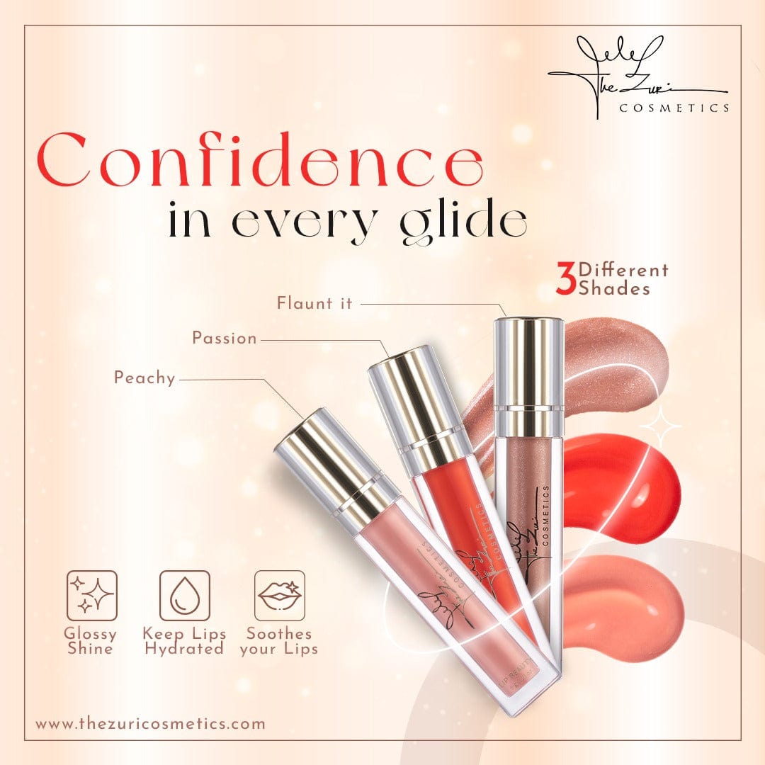 Flaunt It Lip Gloss - The Zuri Cosmetics