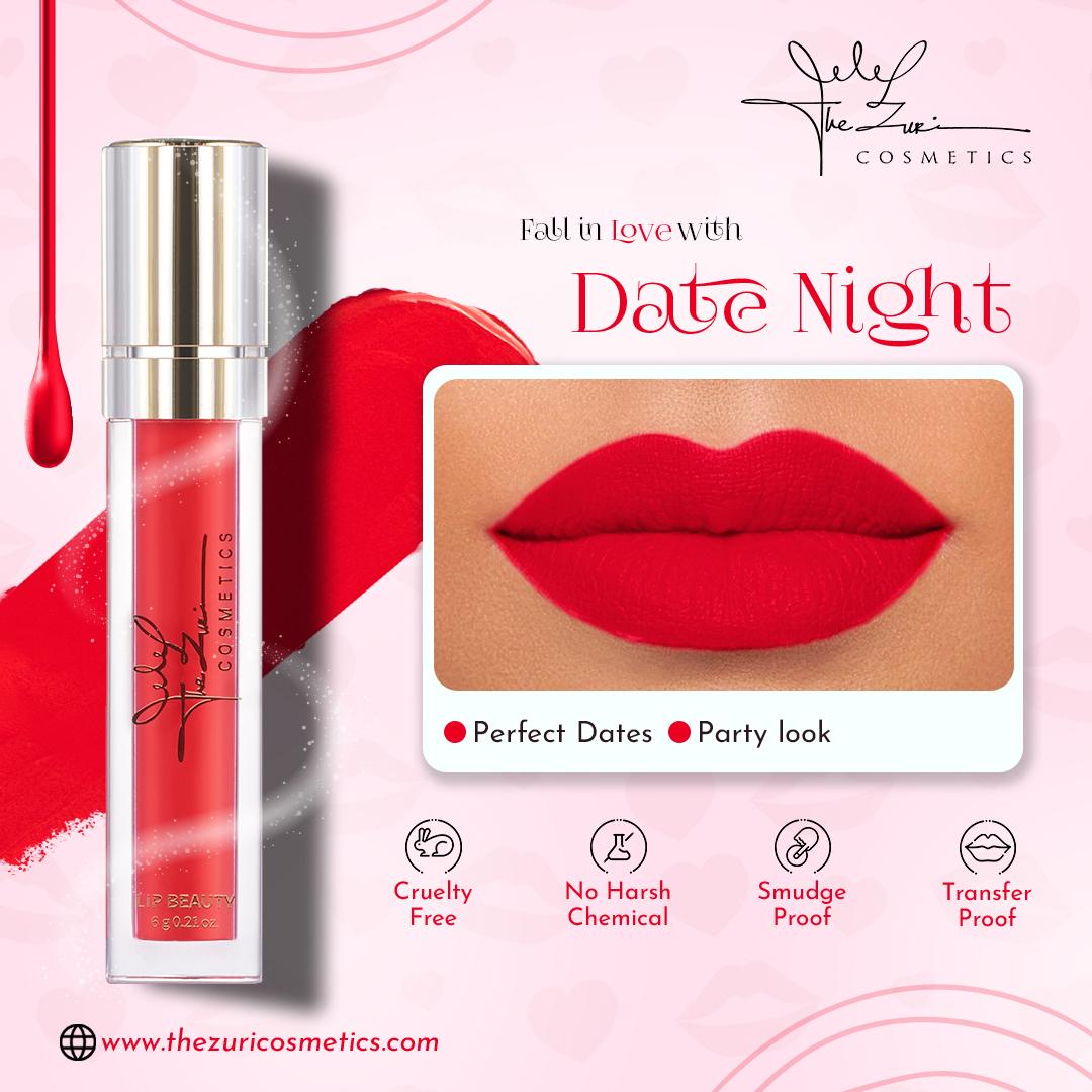 Date Night Liquid Lipstick - The Zuri Cosmetics