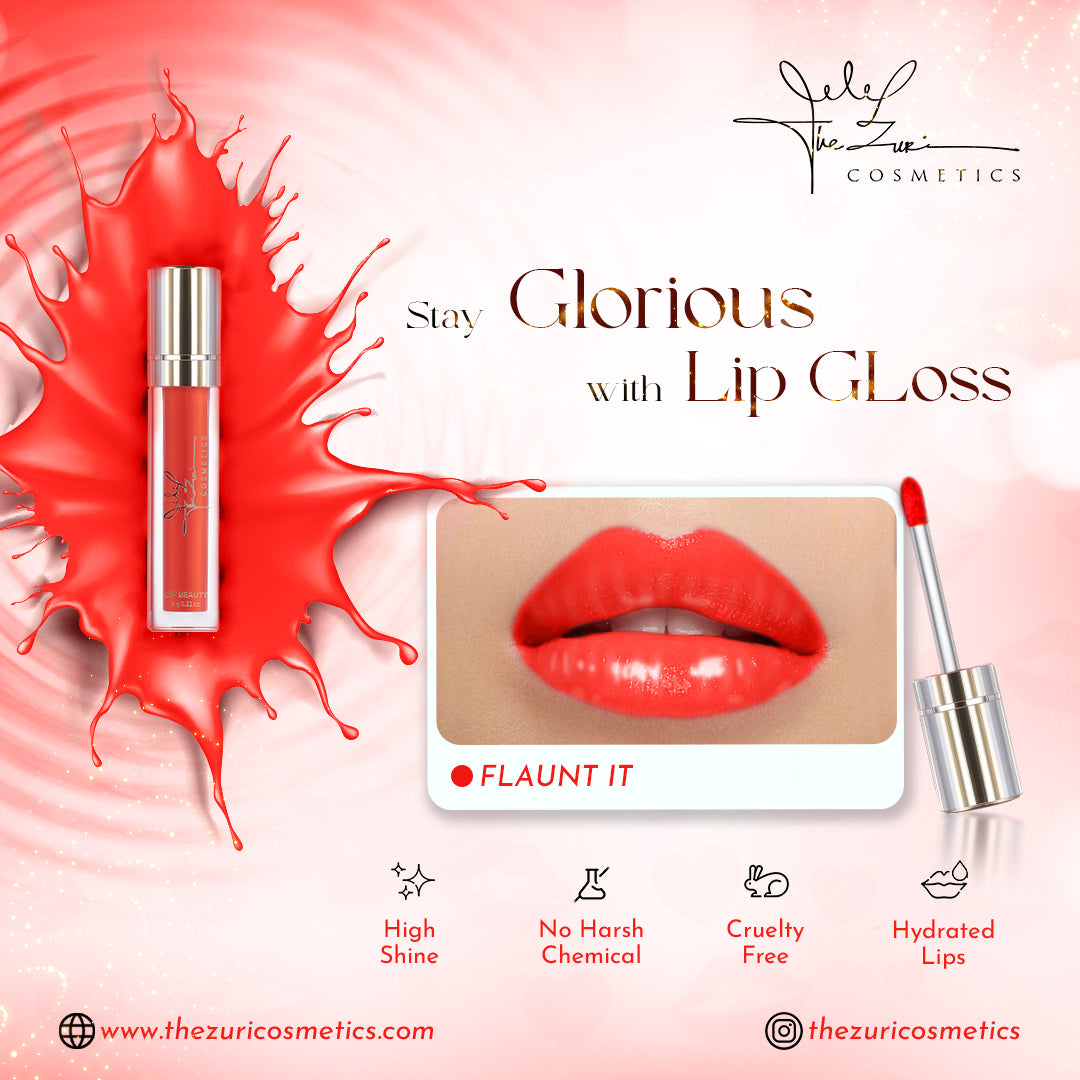 Passion Lip Gloss - The Zuri Cosmetics