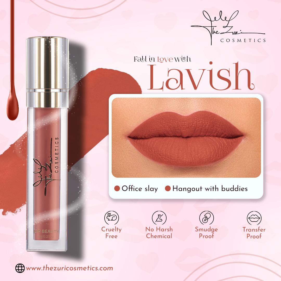 Lavish Liquid Lipstick - The Zuri Cosmetics