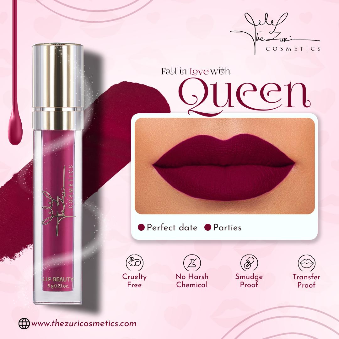 Queen Liquid Lipstick - The Zuri Cosmetics