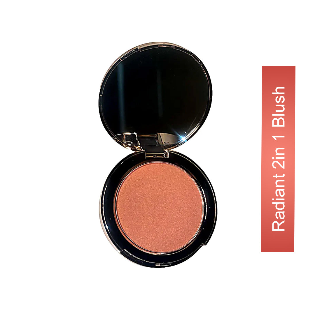 Beloved Radiant 2in 1 Powder Blush (Blush + Glow effect )