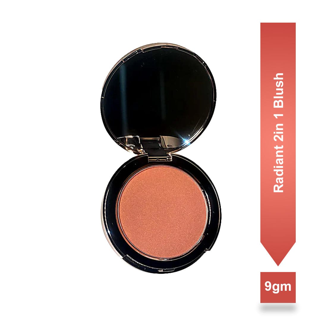 Beloved Radiant 2in 1 Powder Blush (Blush + Glow effect ) - The Zuri Cosmetics