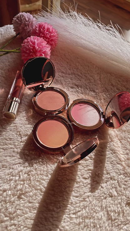 Beloved Radiant 2in 1 Powder Blush (Blush + Glow effect )